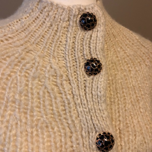 Zara cream white cardigan size small - Picture 5 of 8